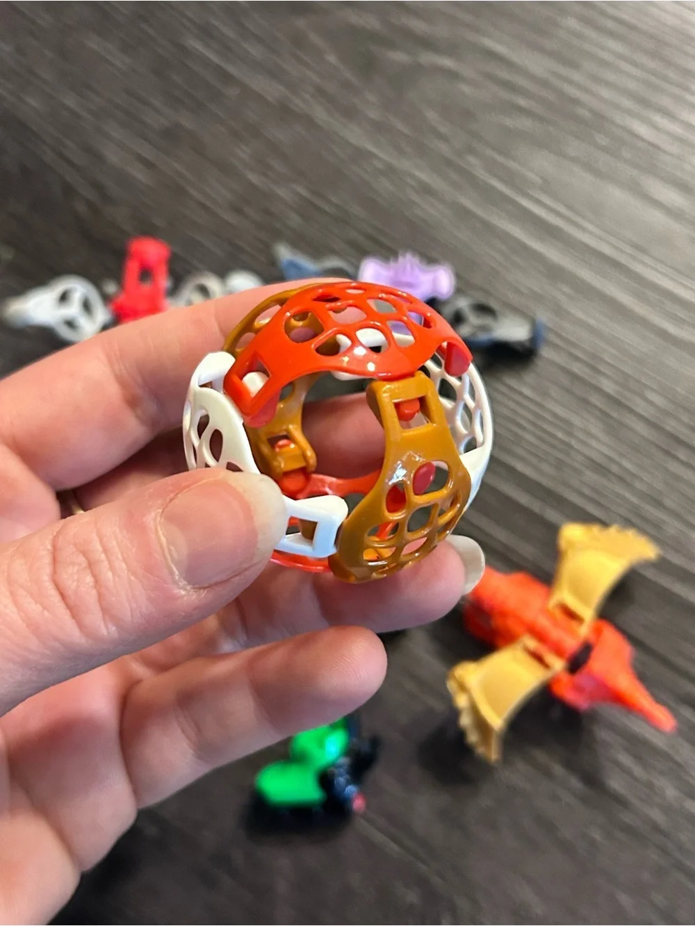 Kinder Joy Egg Suprise Toy Collection with Dragon and Skates